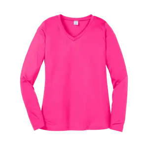 B2231W Ladies Long Sleeve Competitor V-Neck Tee