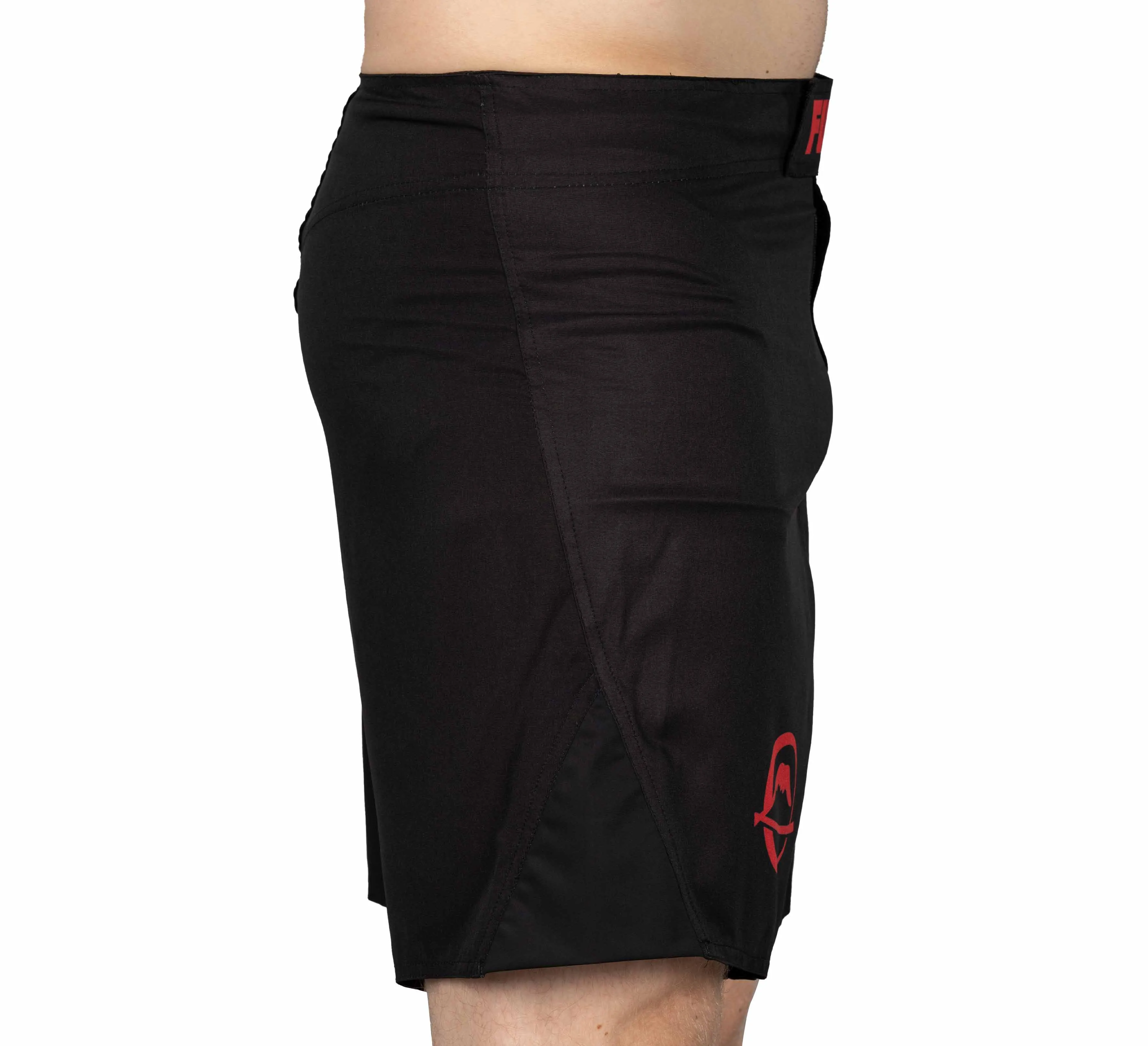 Baseline Fight Shorts Black/Red