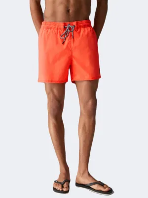 Bogner Nelson 2 Men Beach Swim Short Red/Orange