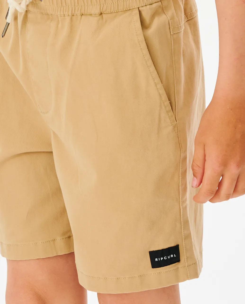 Boys Epic Volley Shorts in Khaki