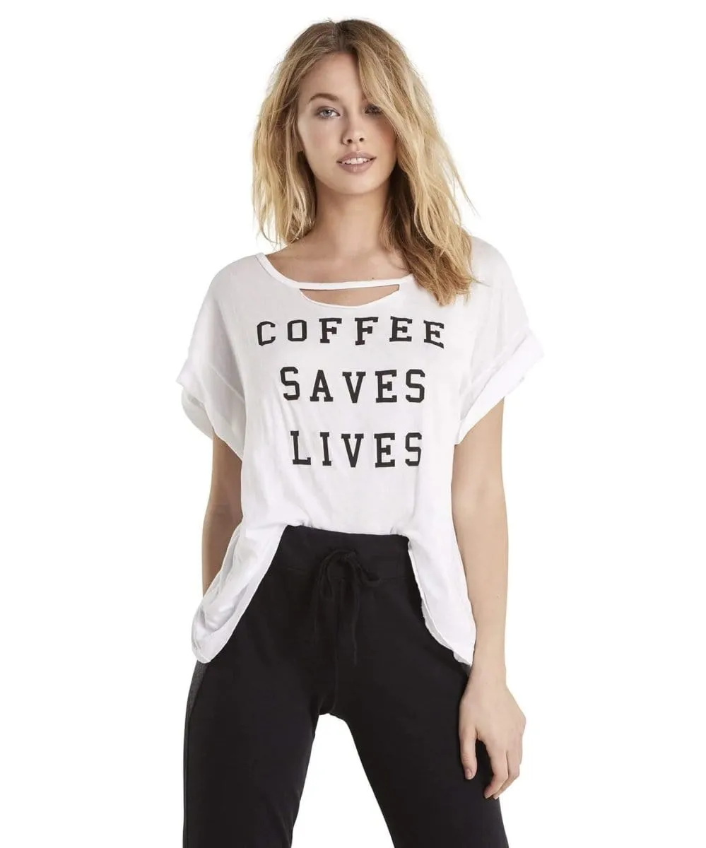 Coffee Saves Lives Tee