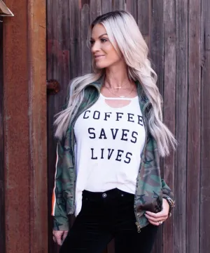 Coffee Saves Lives Tee