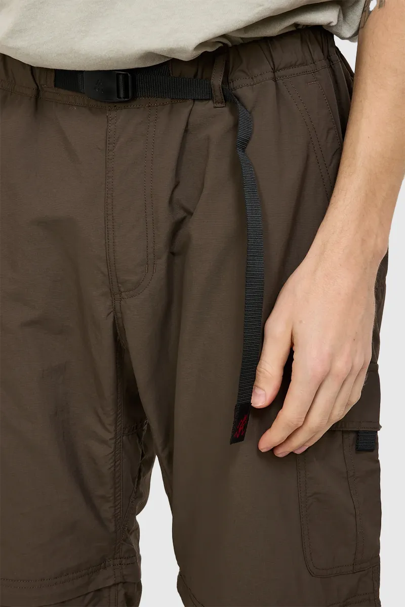 Convertible Micro Ripstop Pant - Deep Brown