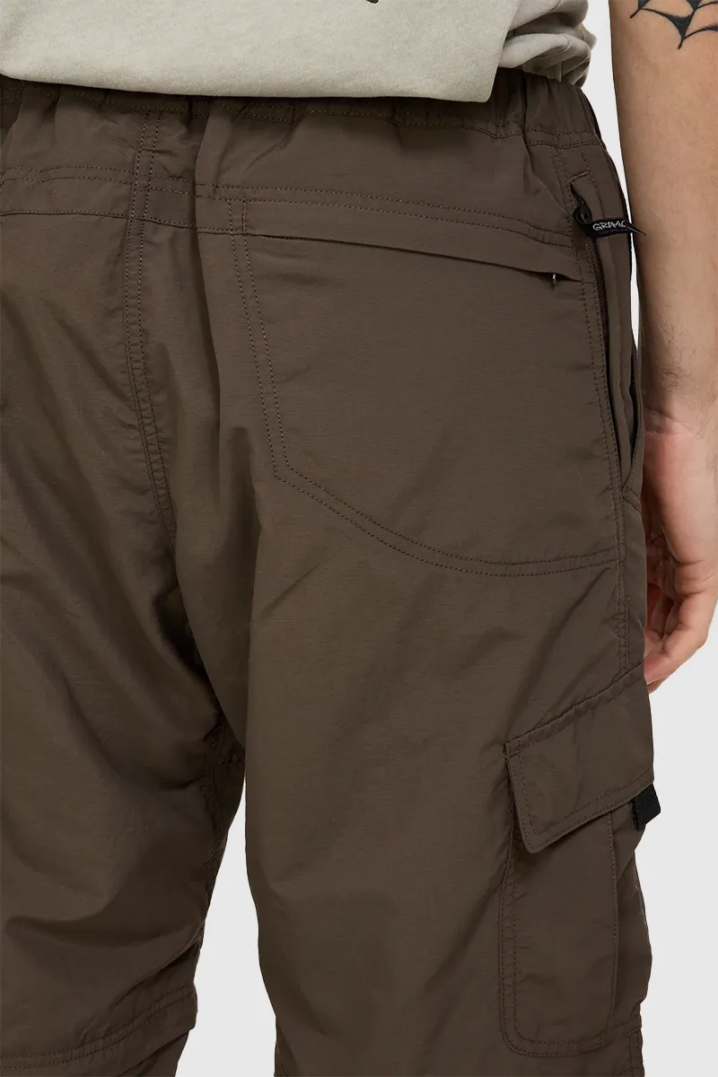 Convertible Micro Ripstop Pant - Deep Brown