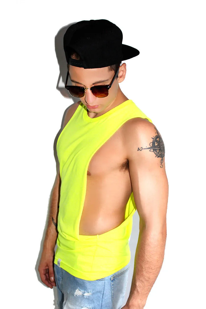 Core Shredder Tank-Neon Yellow