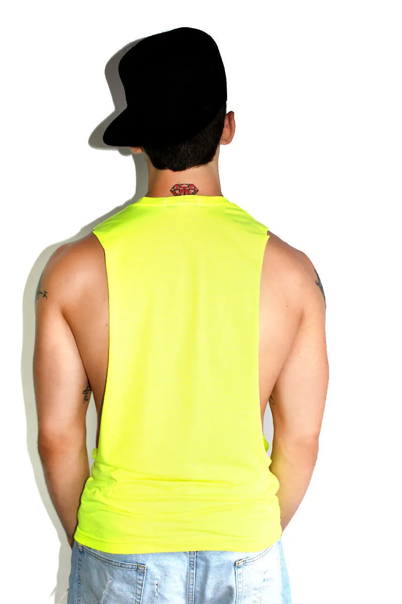 Core Shredder Tank-Neon Yellow