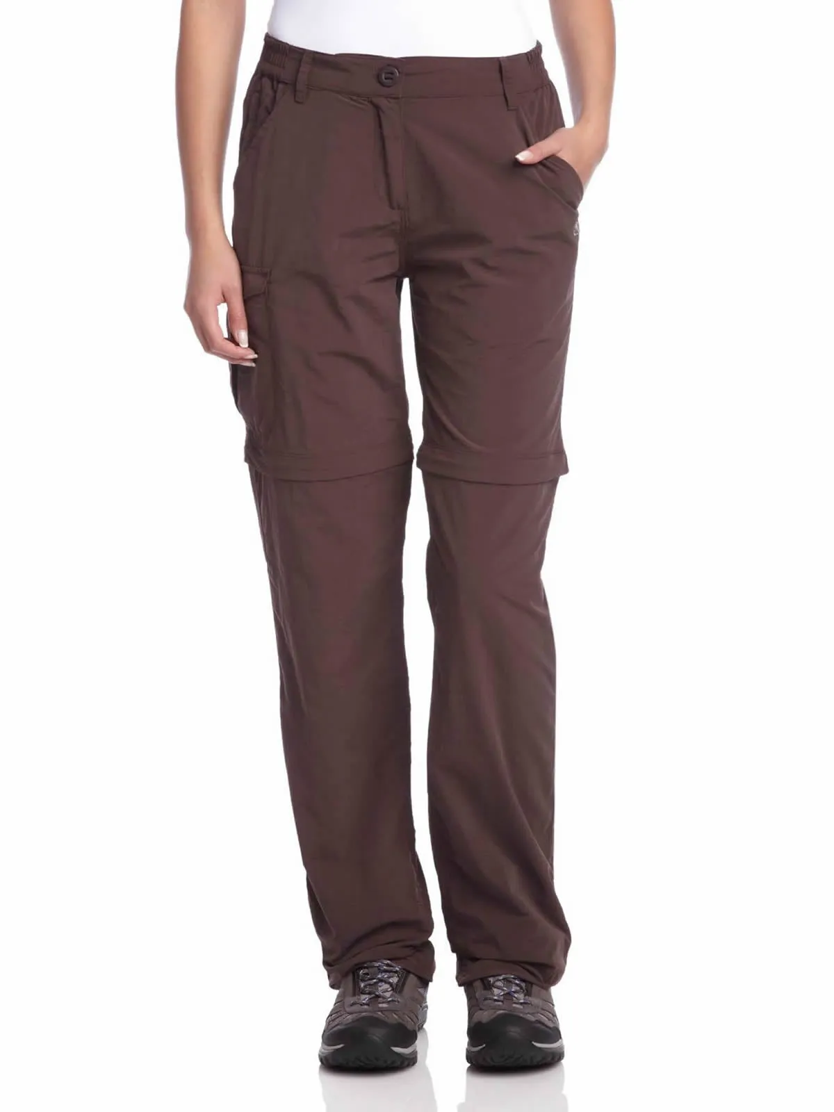 Craghoppers Womens  Hiking Trousers - Classic Kiwi Convertible (CWJ966)