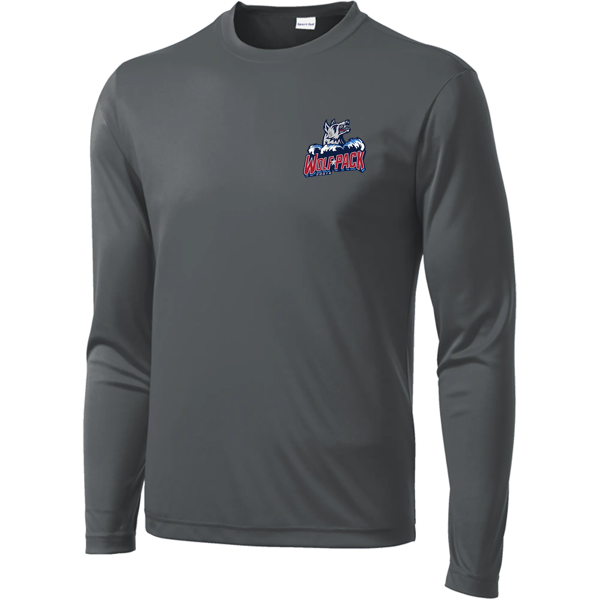 CT Wolfpack South Long Sleeve PosiCharge Competitor Tee