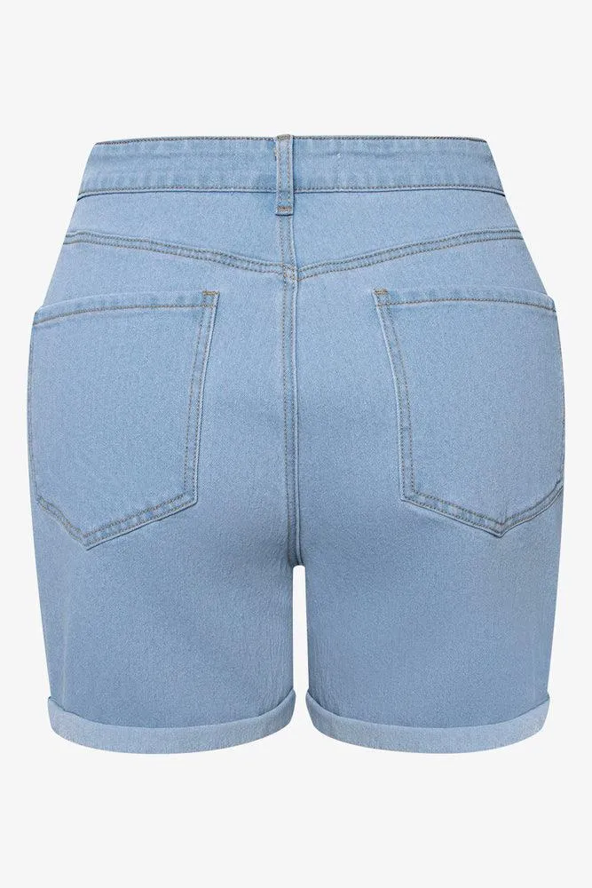 Denim Short Light Blue