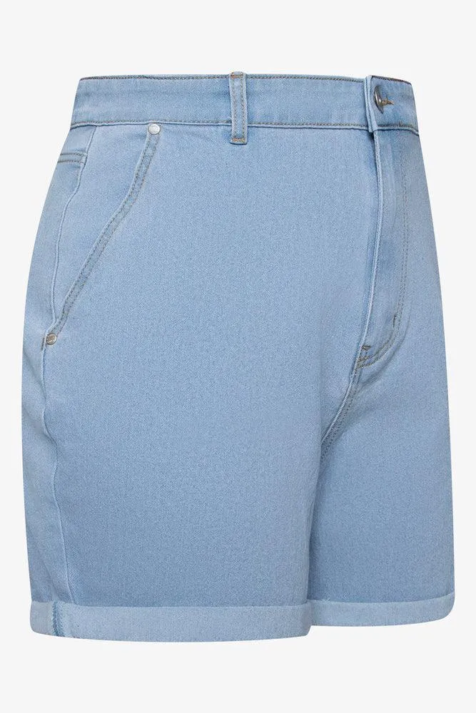 Denim Short Light Blue