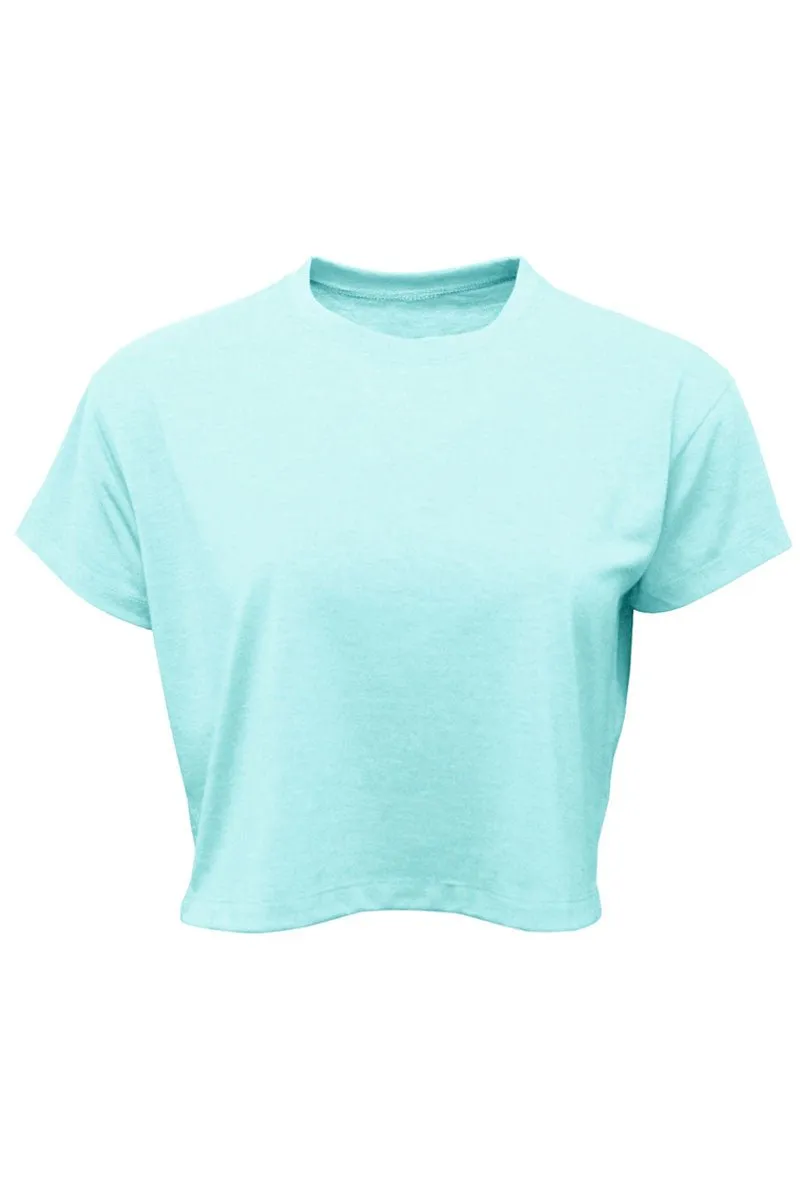 Do No Harm Women's Soft-Tek Blend Crop T-Shirt