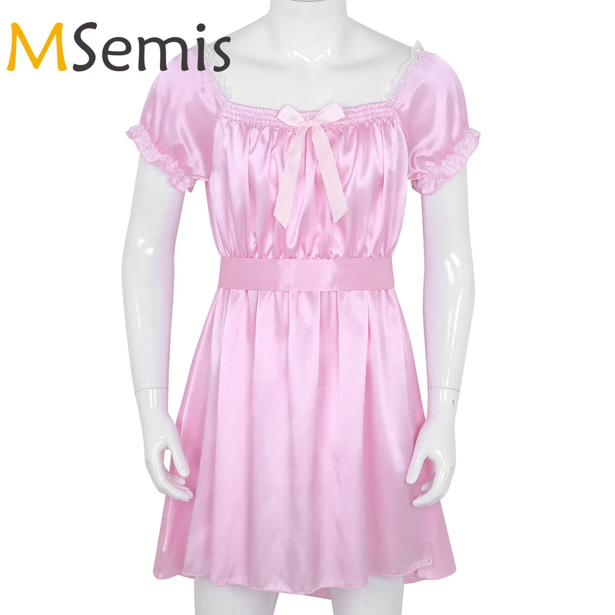 Dress with Sash Nightwear Gay Underwear