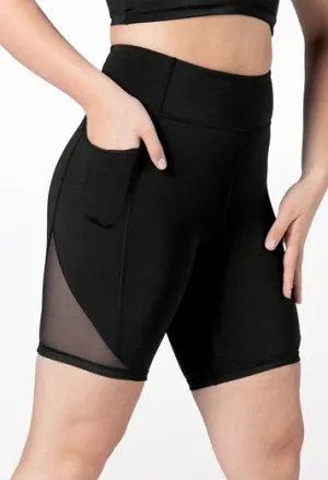 FlexTek Bike Shorts with Mesh