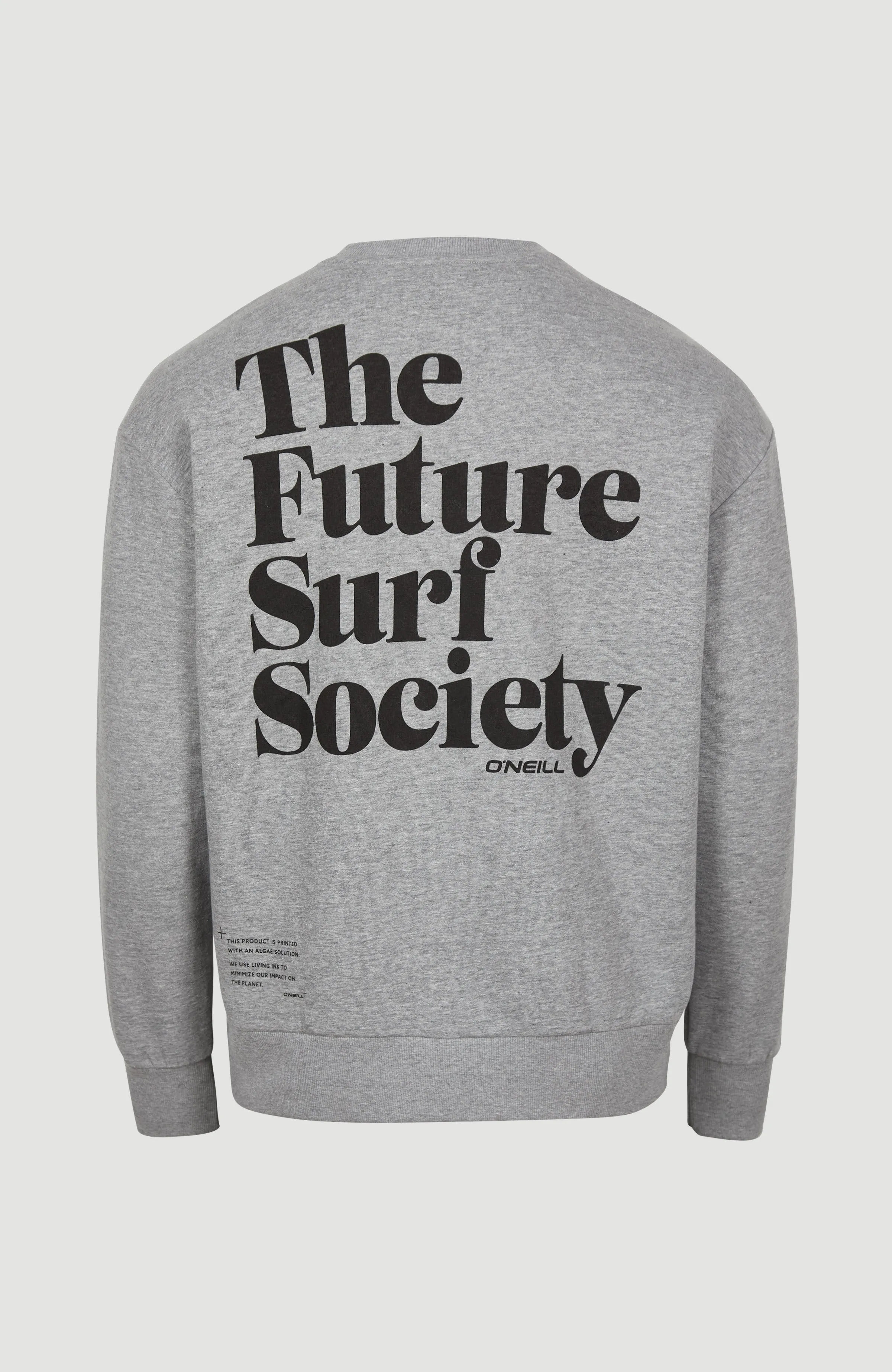 Future Surf Crew Sweatshirt | Silver Melee