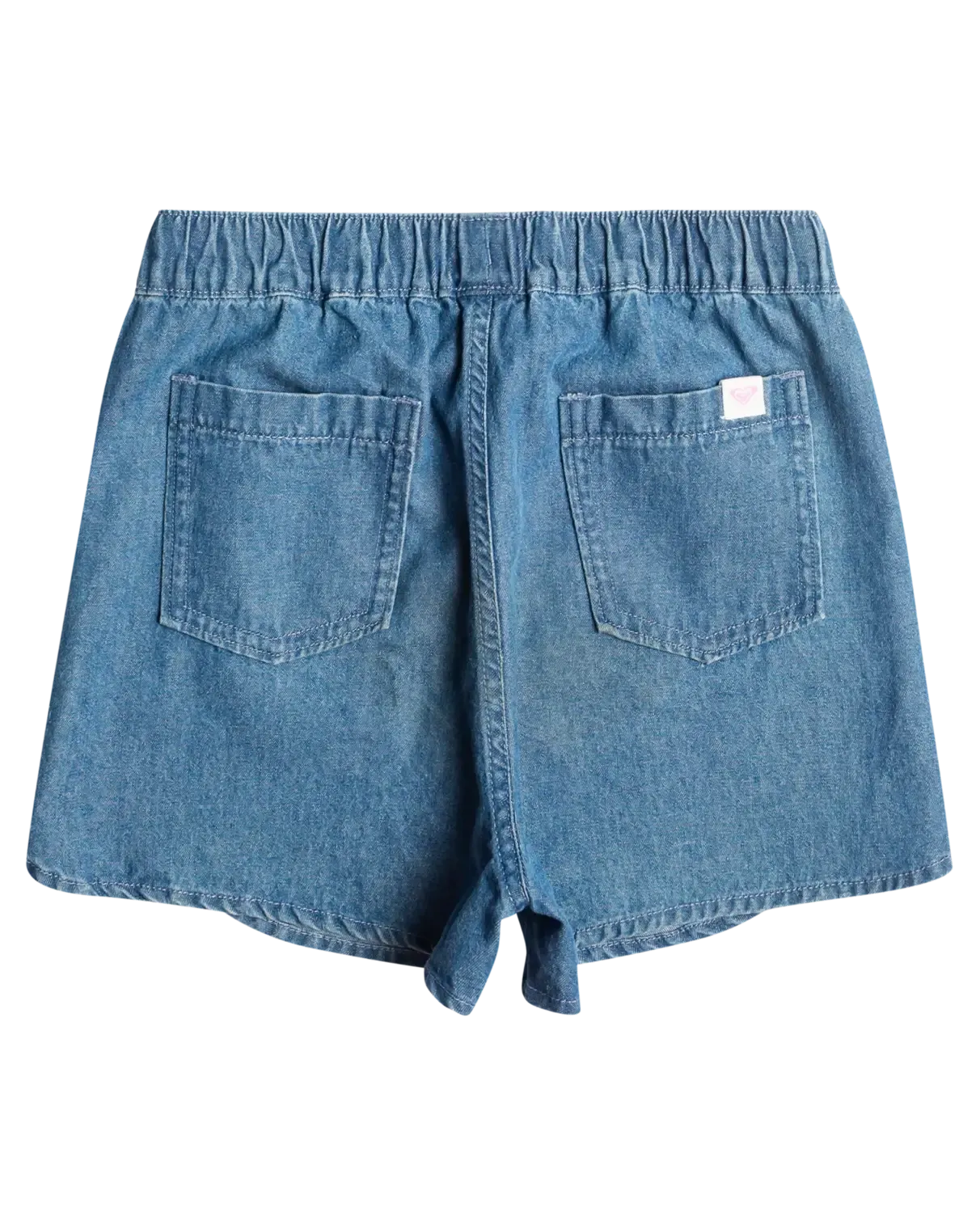 Girls Genial Moment Shorts in Medium Blue