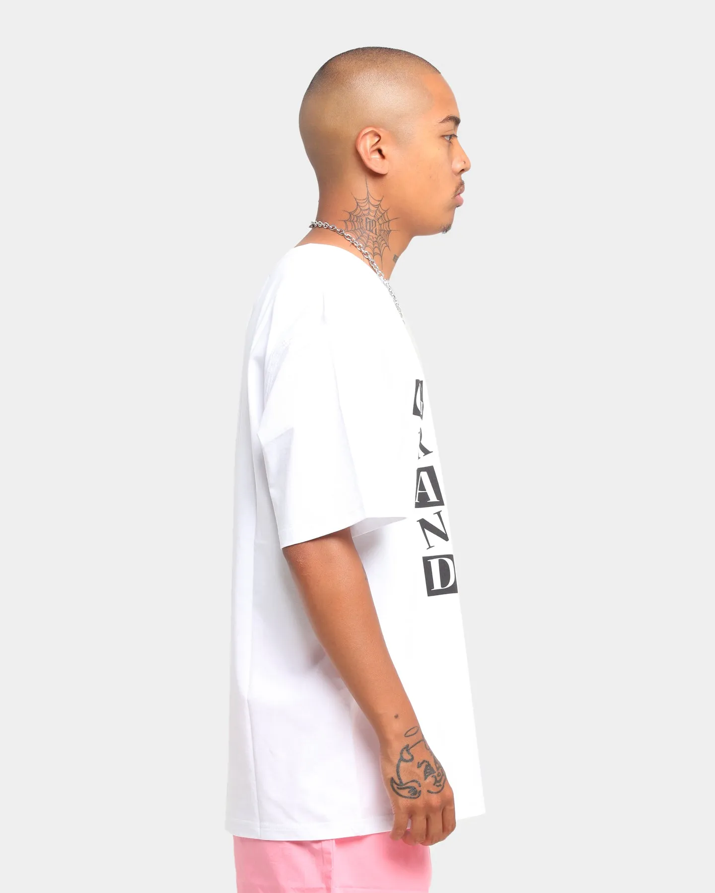 Grand Scheme Band Short Sleeve T-Shirt White