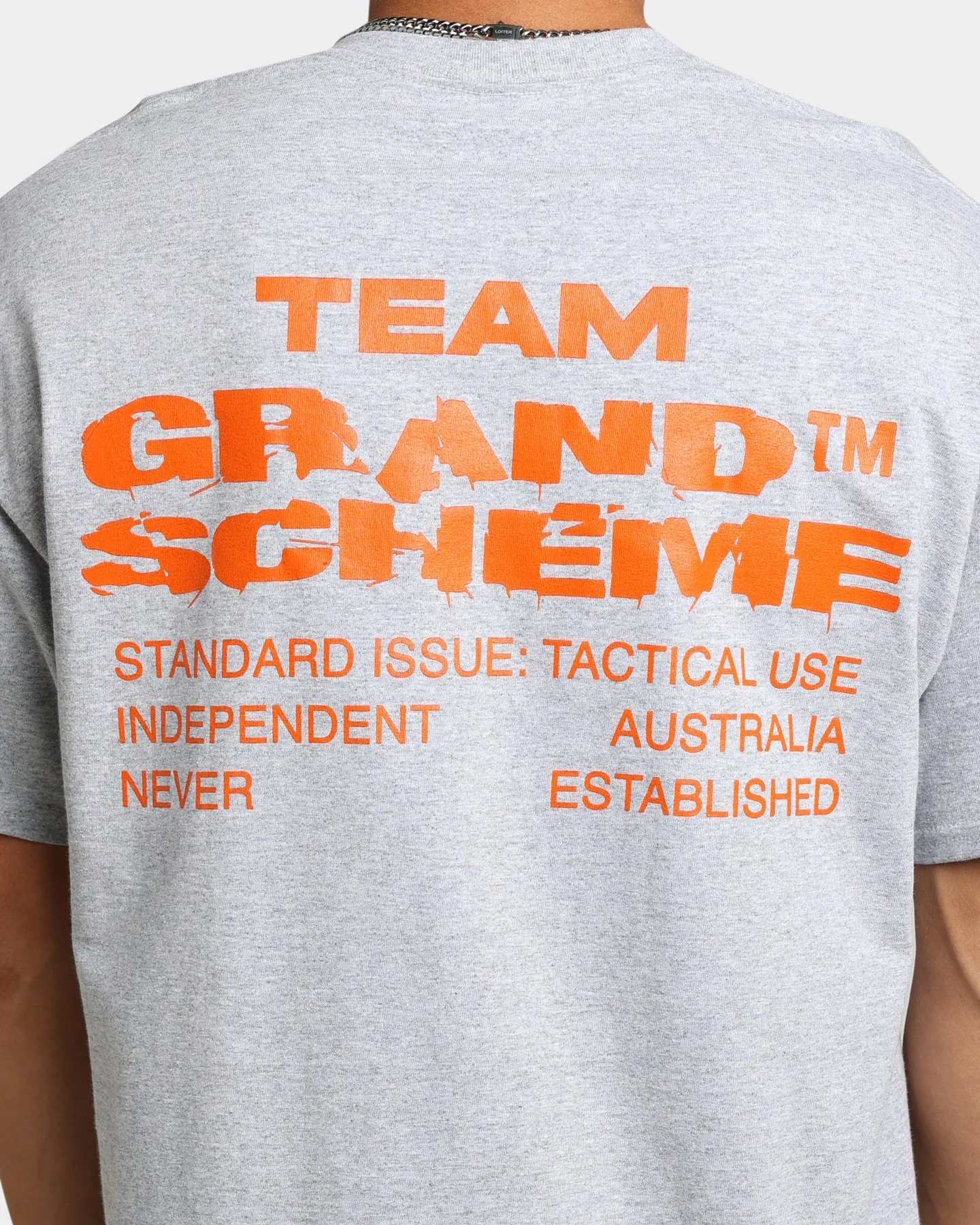 Grand Scheme Team T-Shirt Grey