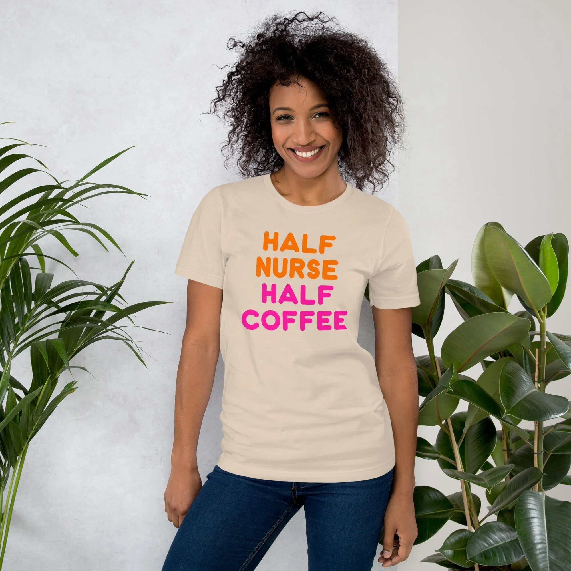 Half Nurse Half Coffee Shirt