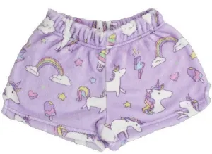 Iscream Unicorn Wishes Plush Shorts