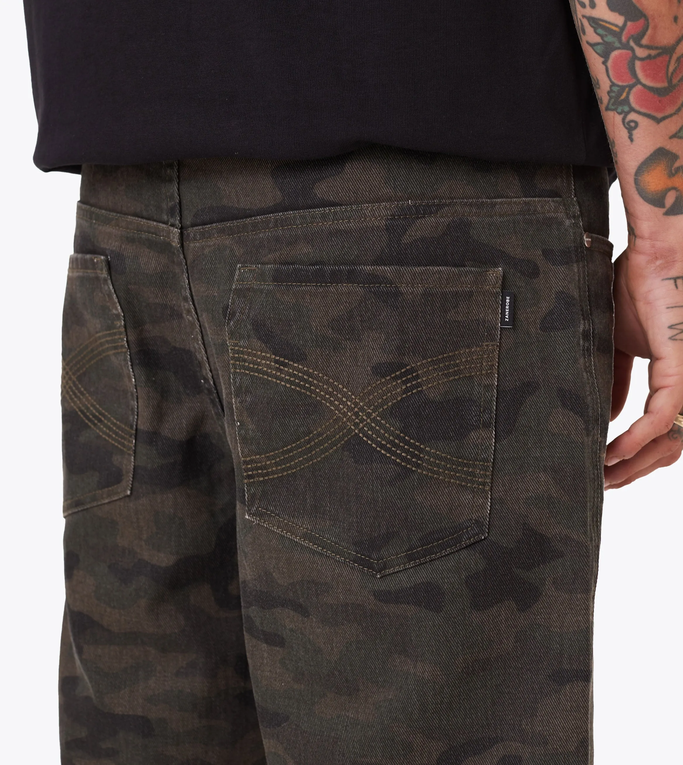 Legacy Denim Short Dk Camo