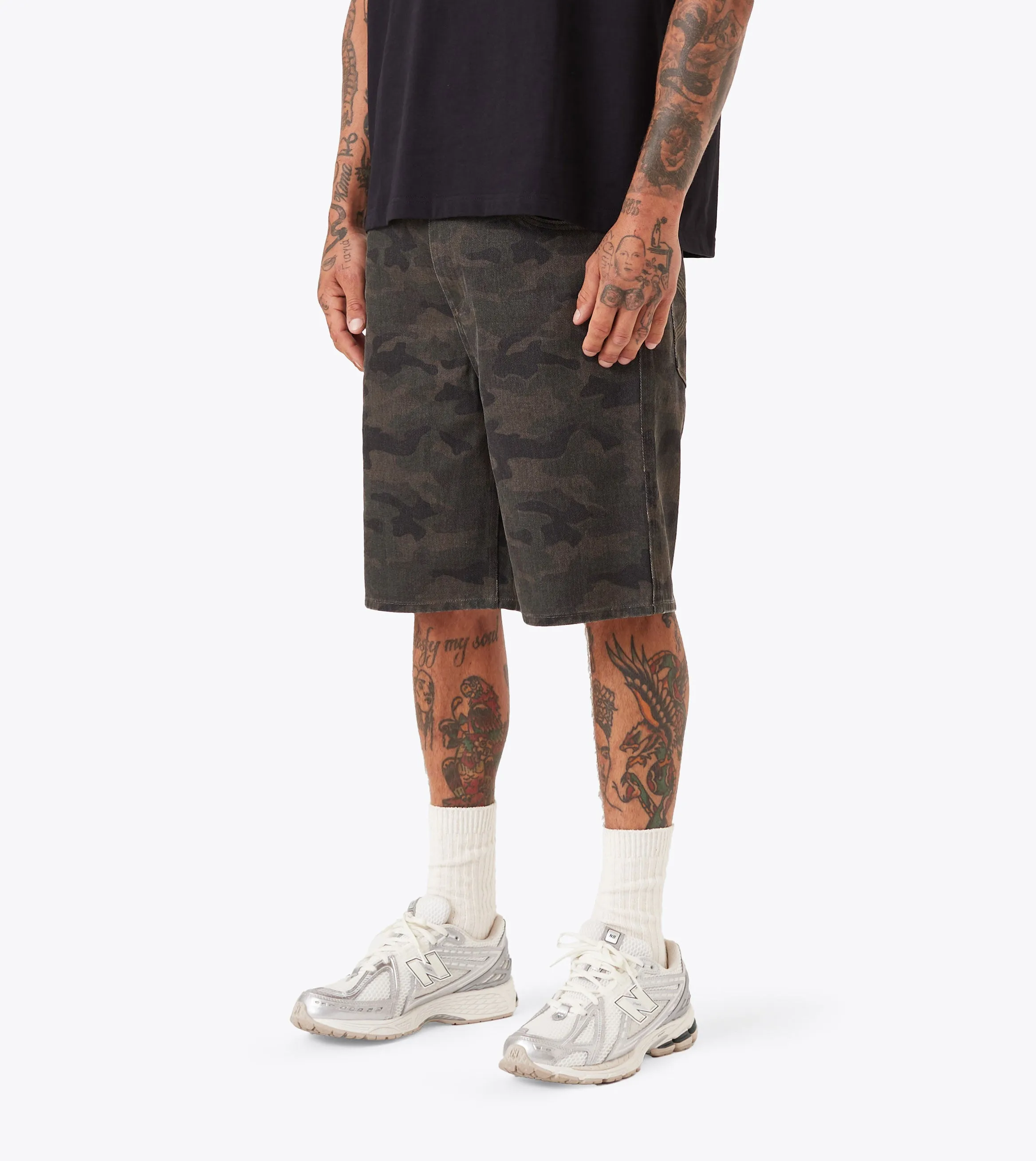 Legacy Denim Short Dk Camo