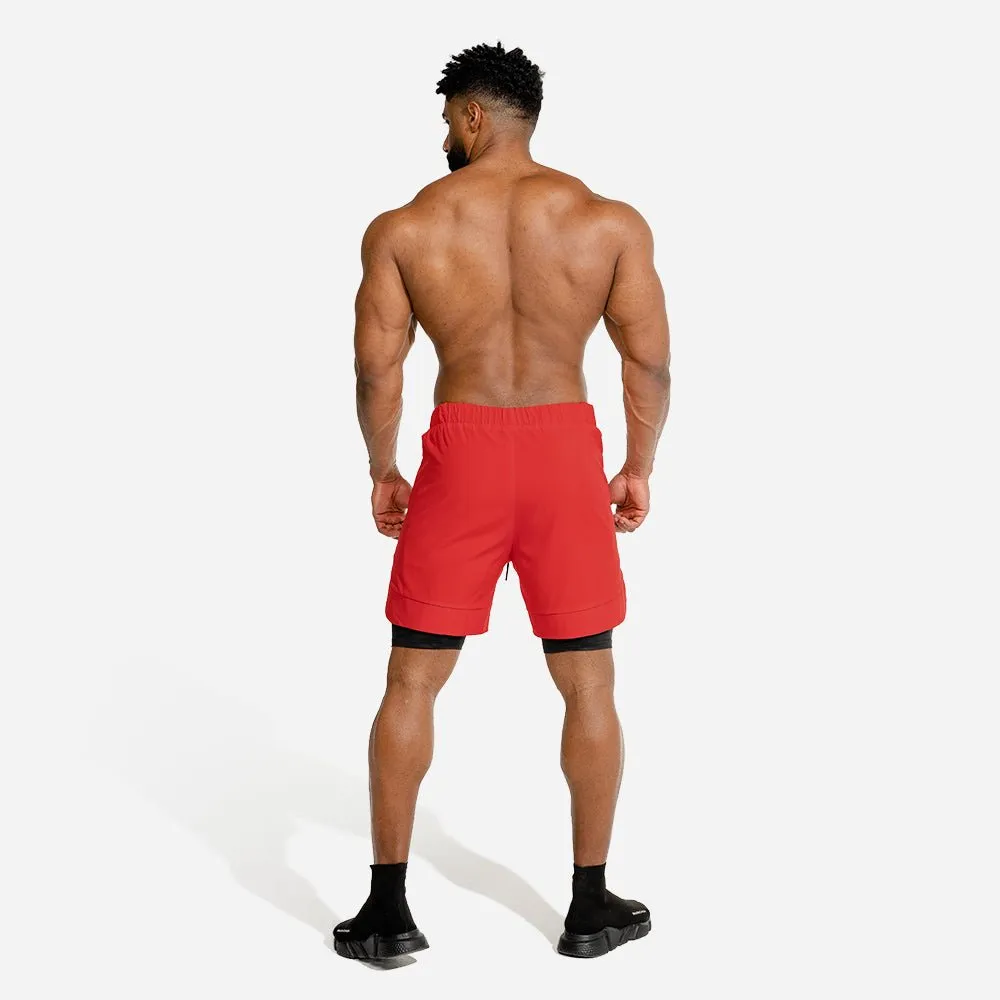 Limitless 2-in-1 Shorts - Orange