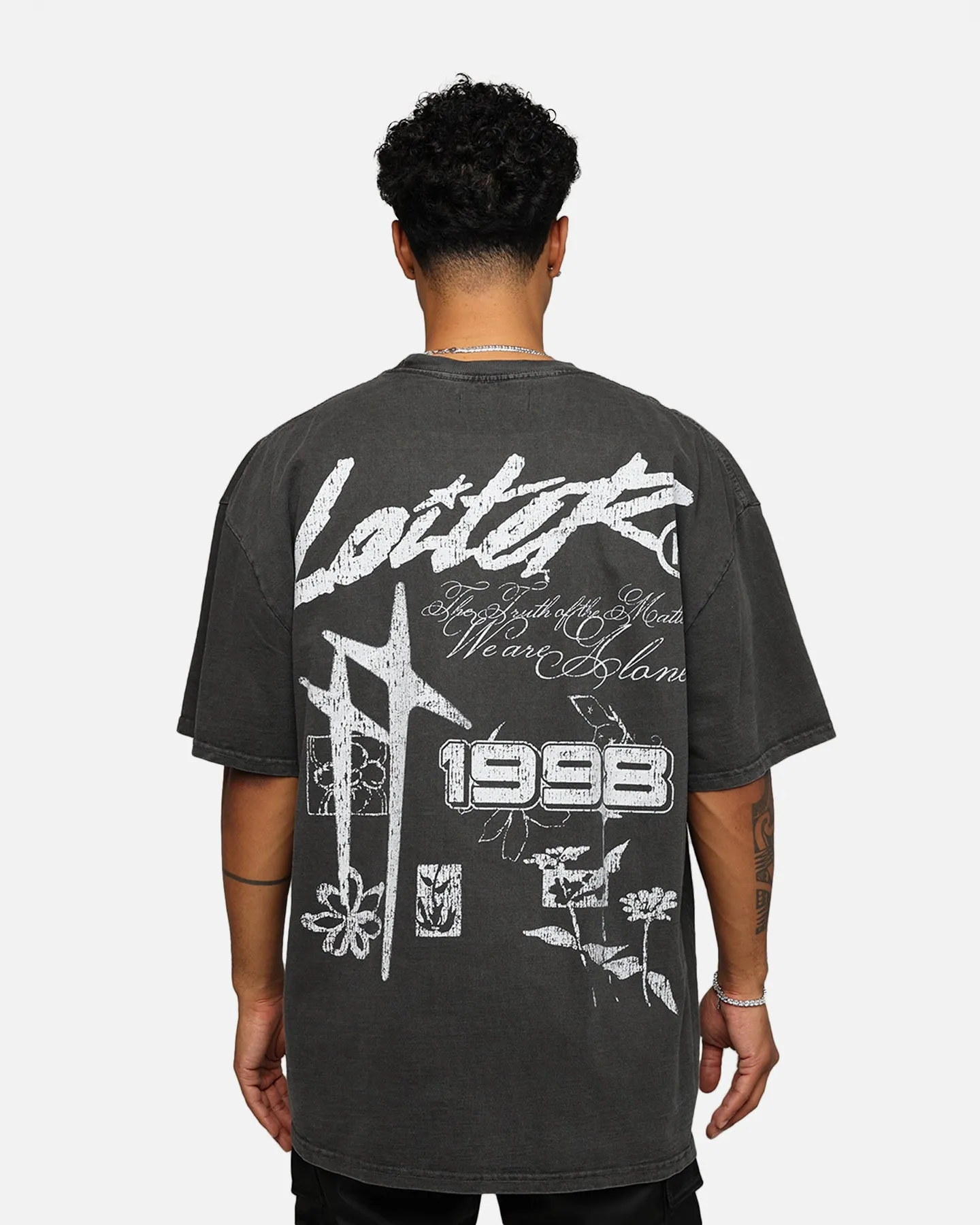 Loiter Firing Range Vintage T-Shirt Black Wash