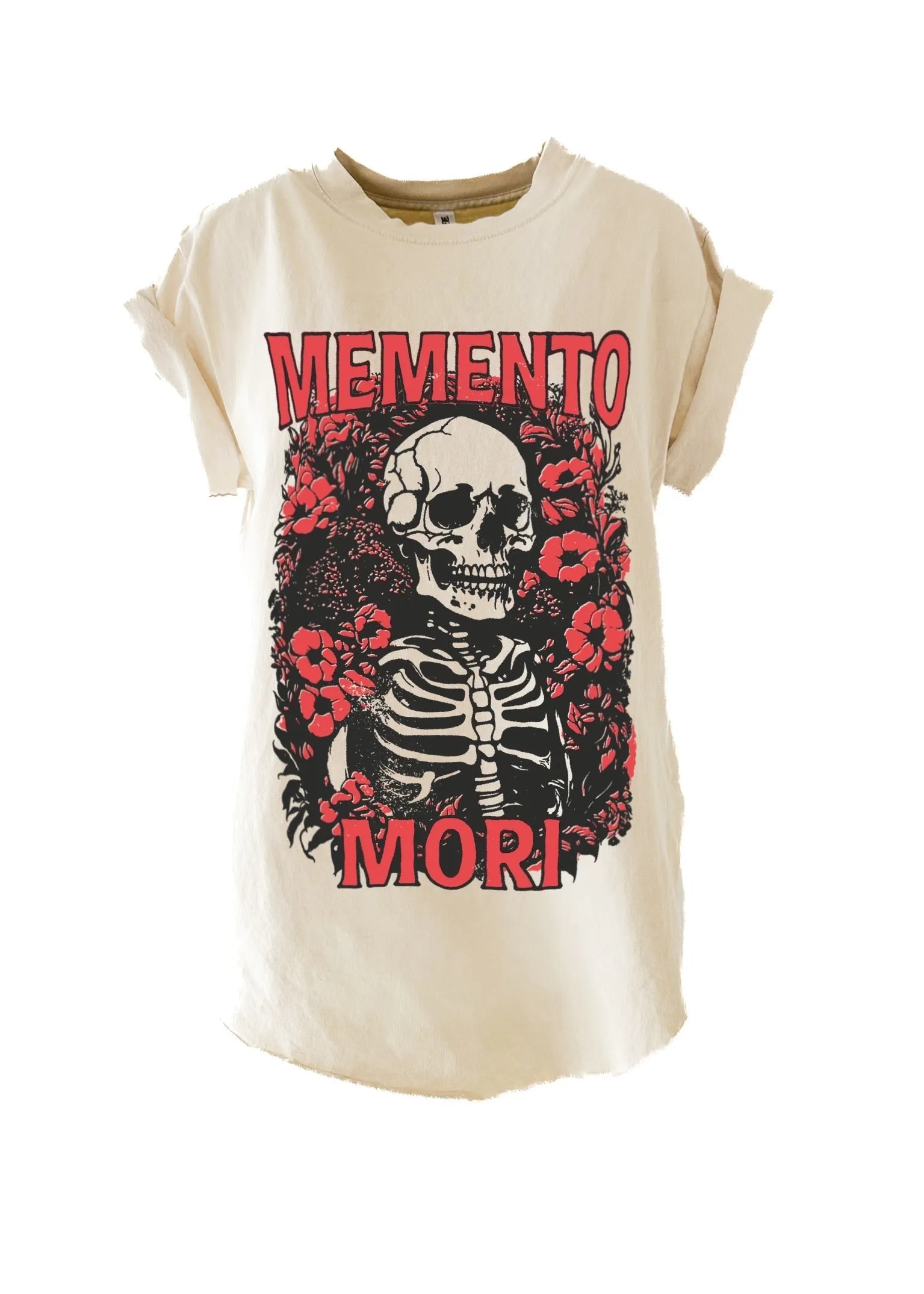 MEMENTO MORI SIDE SLIT TEE