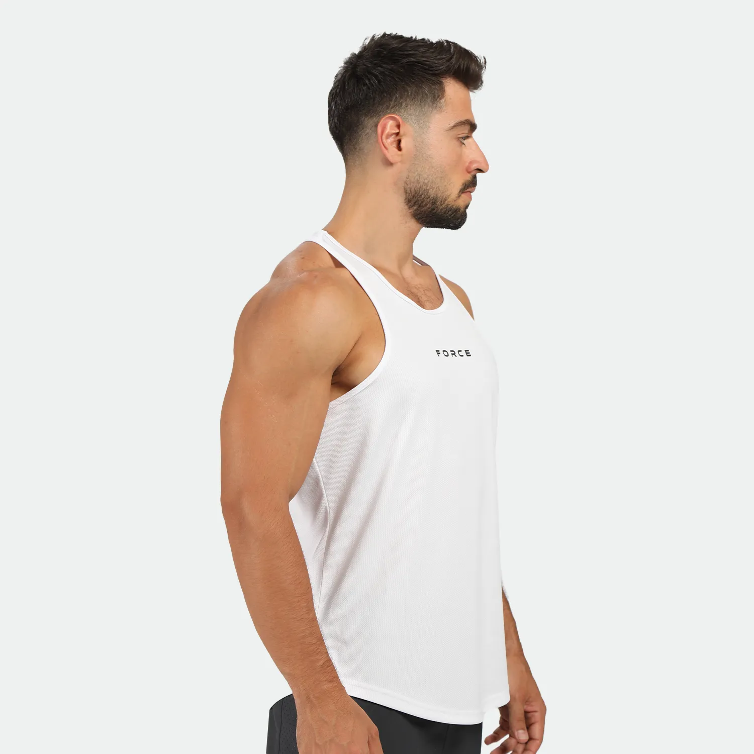 MEN-GO-BEYOND-MESH-TANK (WHITE)