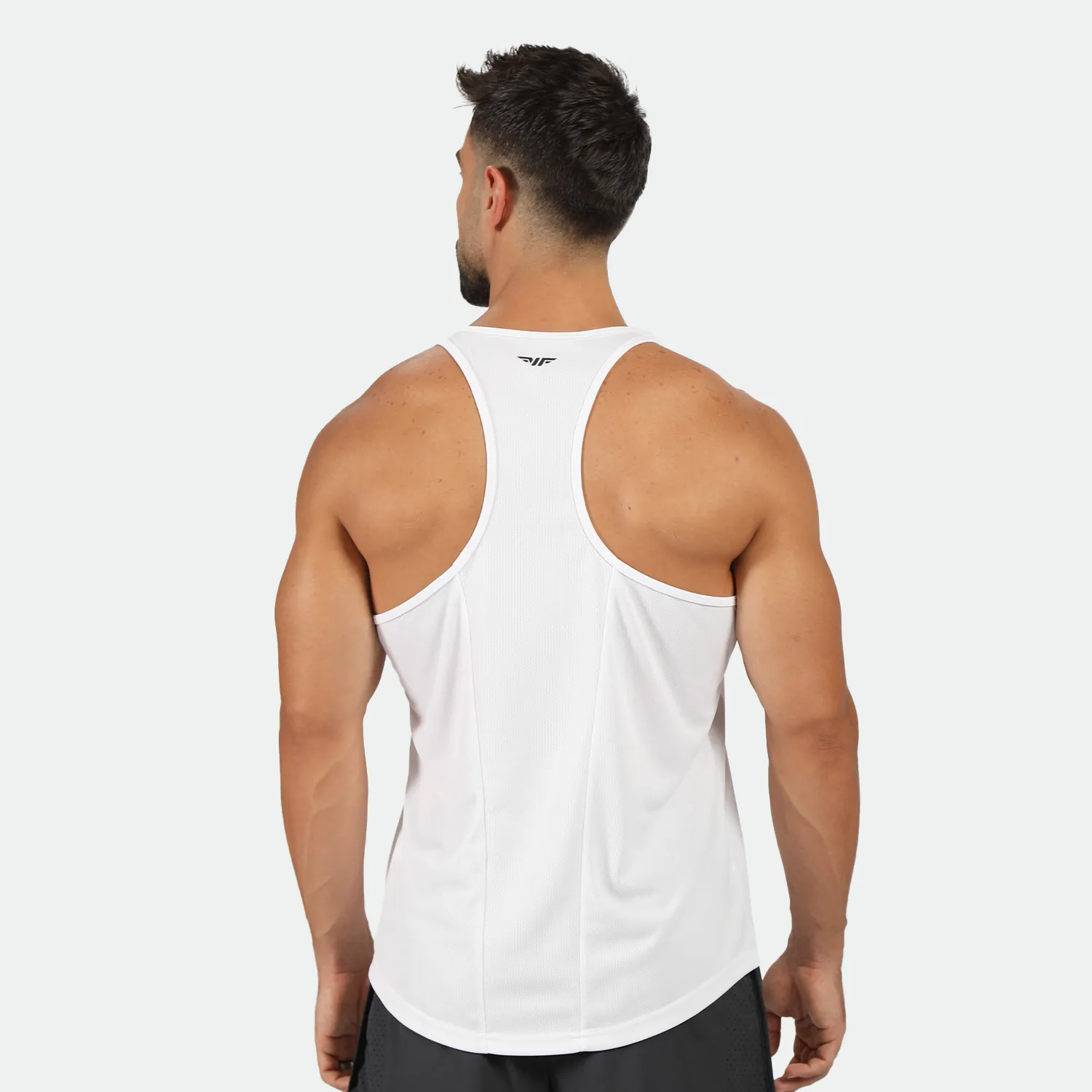 MEN-GO-BEYOND-MESH-TANK (WHITE)