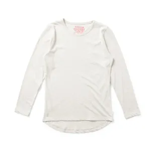 Missie Munster Oatmeal Marle Long Sleeve Top