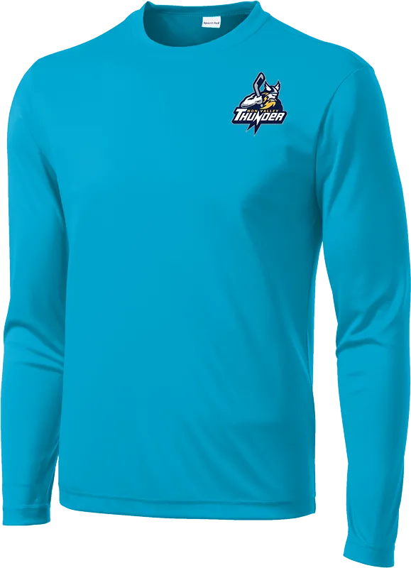 Mon Valley Thunder Long Sleeve PosiCharge Competitor Tee