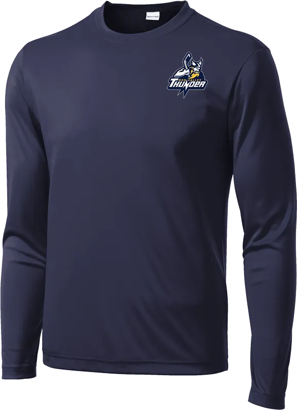 Mon Valley Thunder Long Sleeve PosiCharge Competitor Tee