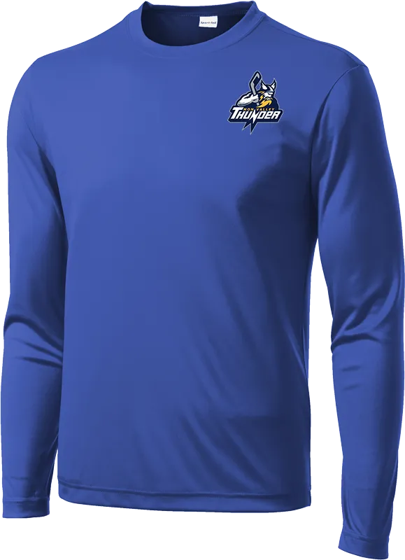 Mon Valley Thunder Long Sleeve PosiCharge Competitor Tee