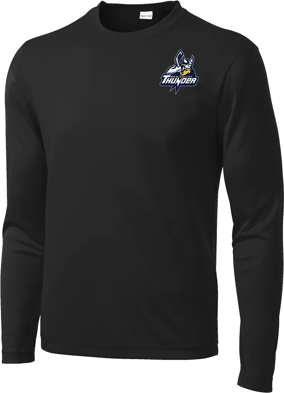 Mon Valley Thunder Long Sleeve PosiCharge Competitor Tee