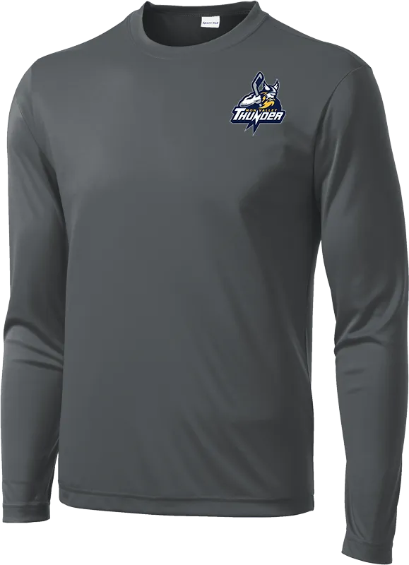 Mon Valley Thunder Long Sleeve PosiCharge Competitor Tee