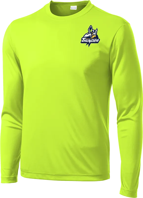 Mon Valley Thunder Long Sleeve PosiCharge Competitor Tee