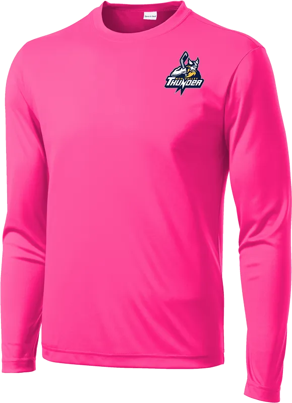 Mon Valley Thunder Long Sleeve PosiCharge Competitor Tee