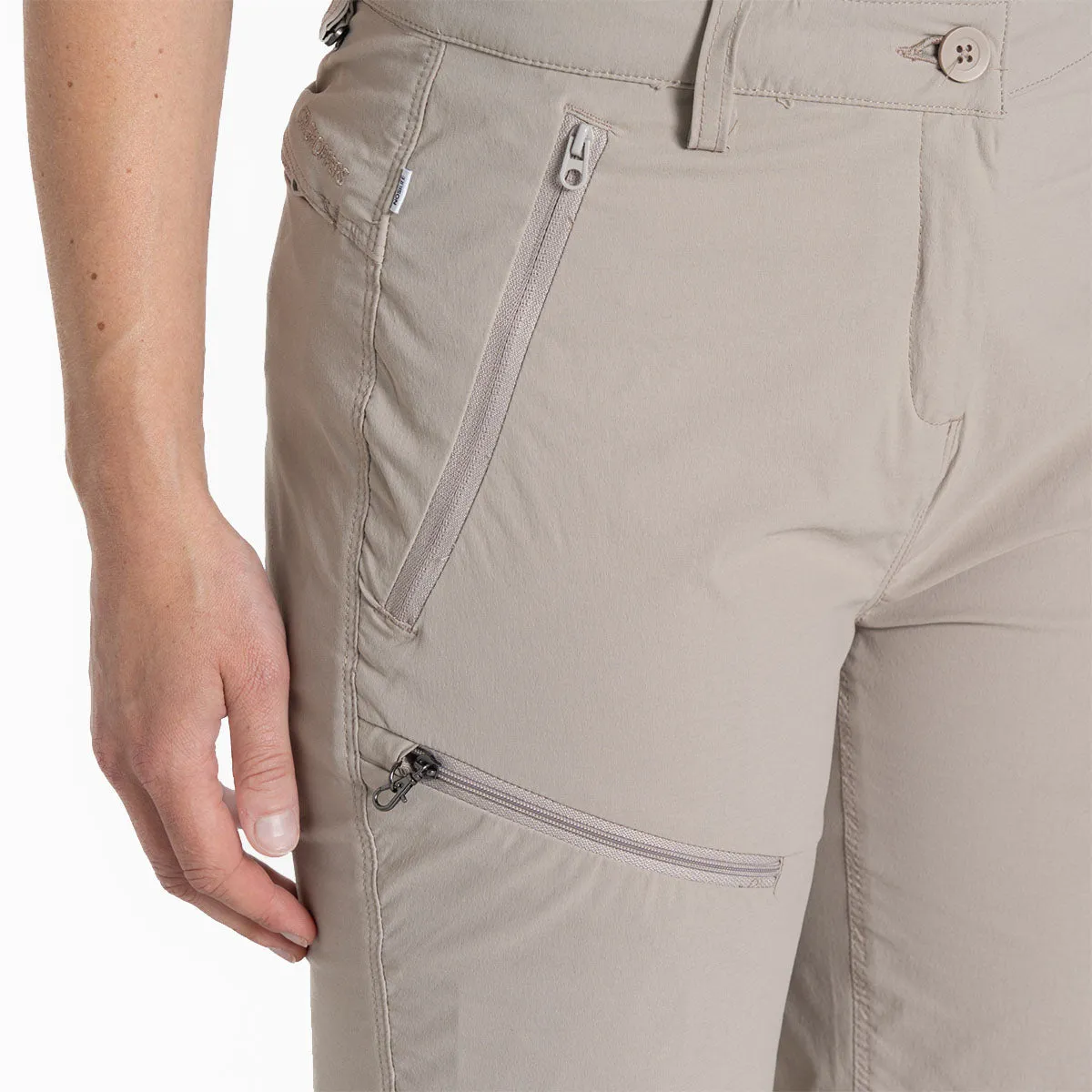 NosiLife Pro Convertible Trouser III - Mushroom - Short Leg