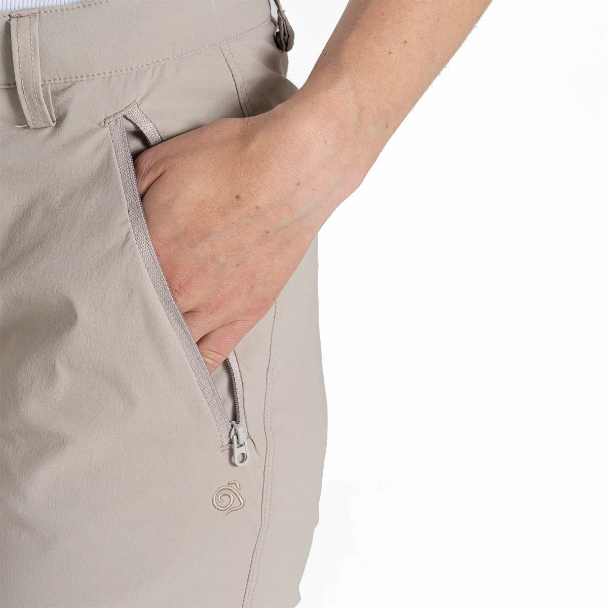 NosiLife Pro Convertible Trouser III - Mushroom - Short Leg