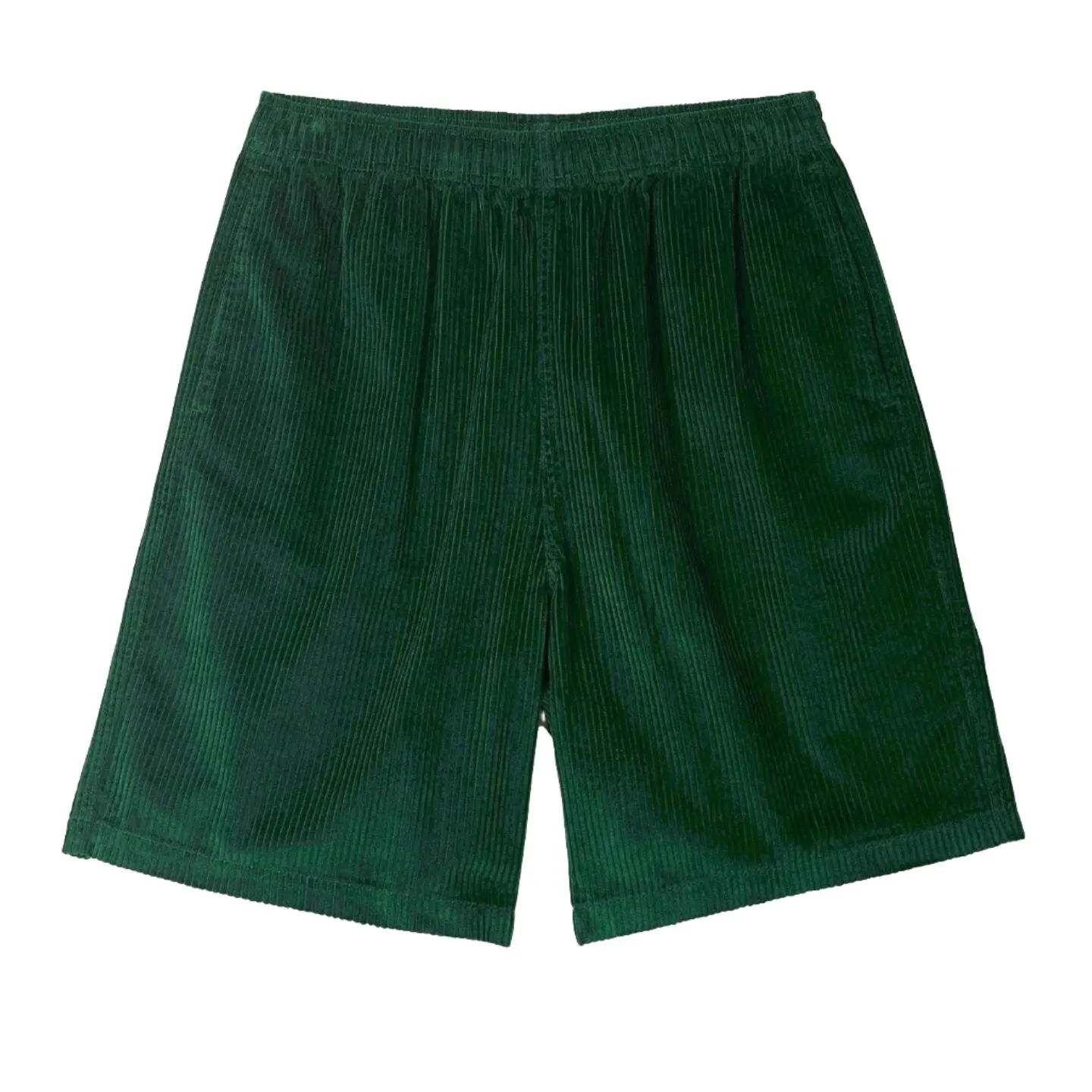 Obey Easy Relaxed Corduroy Shorts Dark Cedar