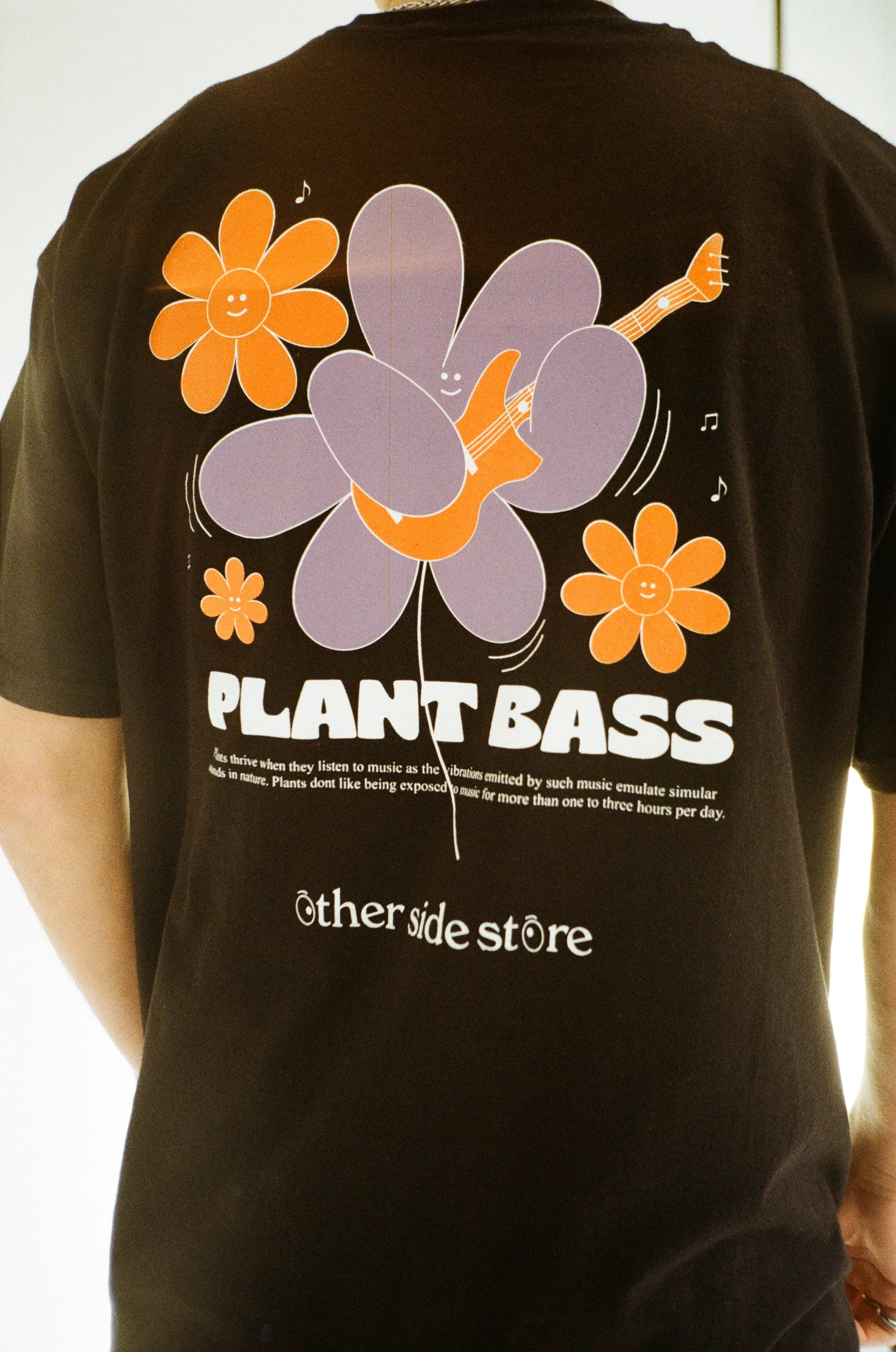 Other Side Store 'Plant Bass' Tee - Black