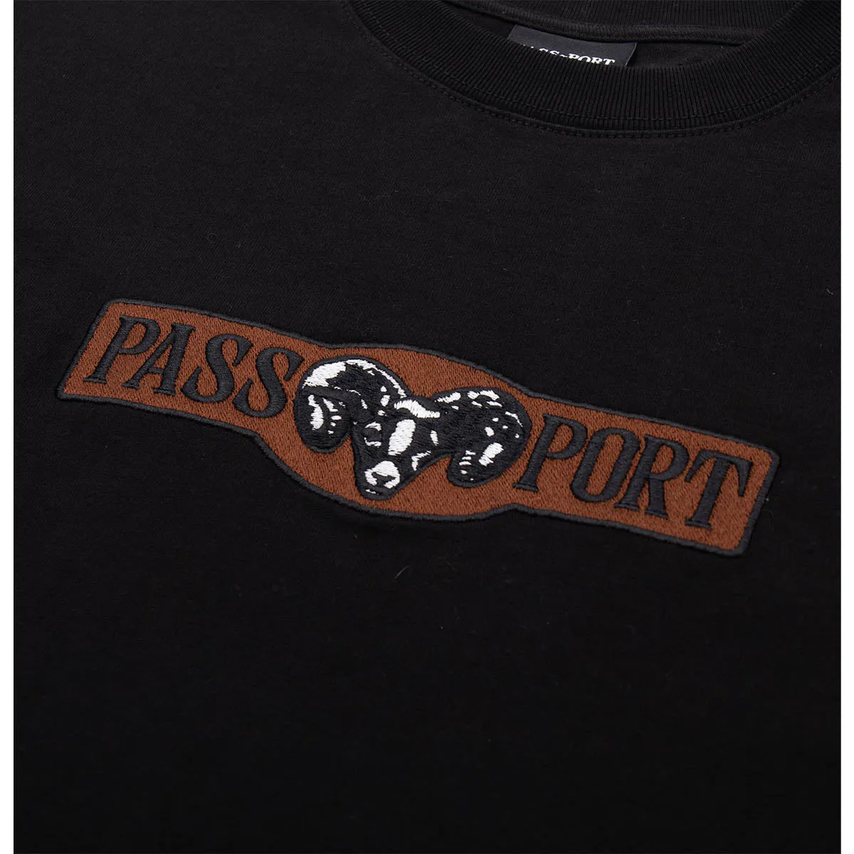 Pass~Port - Ram Tee Black