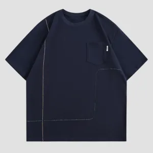 Patch Pocket Embroidered Tees