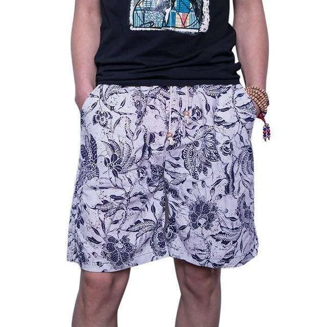 Printed Men's Floral Shorts