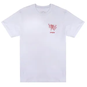 Proper Pizza T-Shirt - White