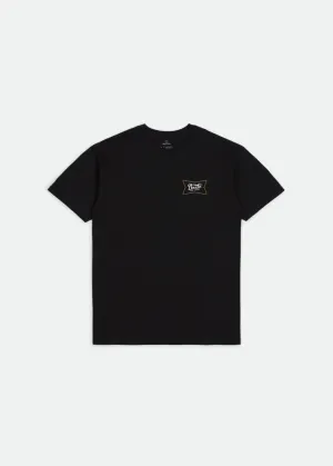 Quarter S/S Standard Tee - Black