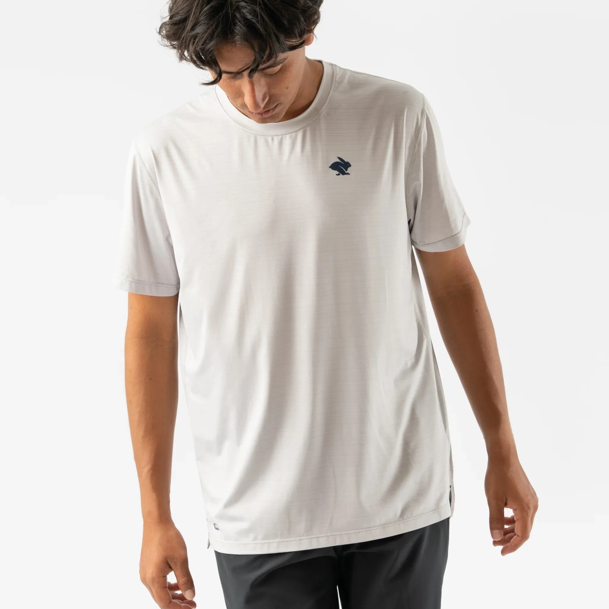 rabbit UPF SS Tee | Quiet Grey | Mens