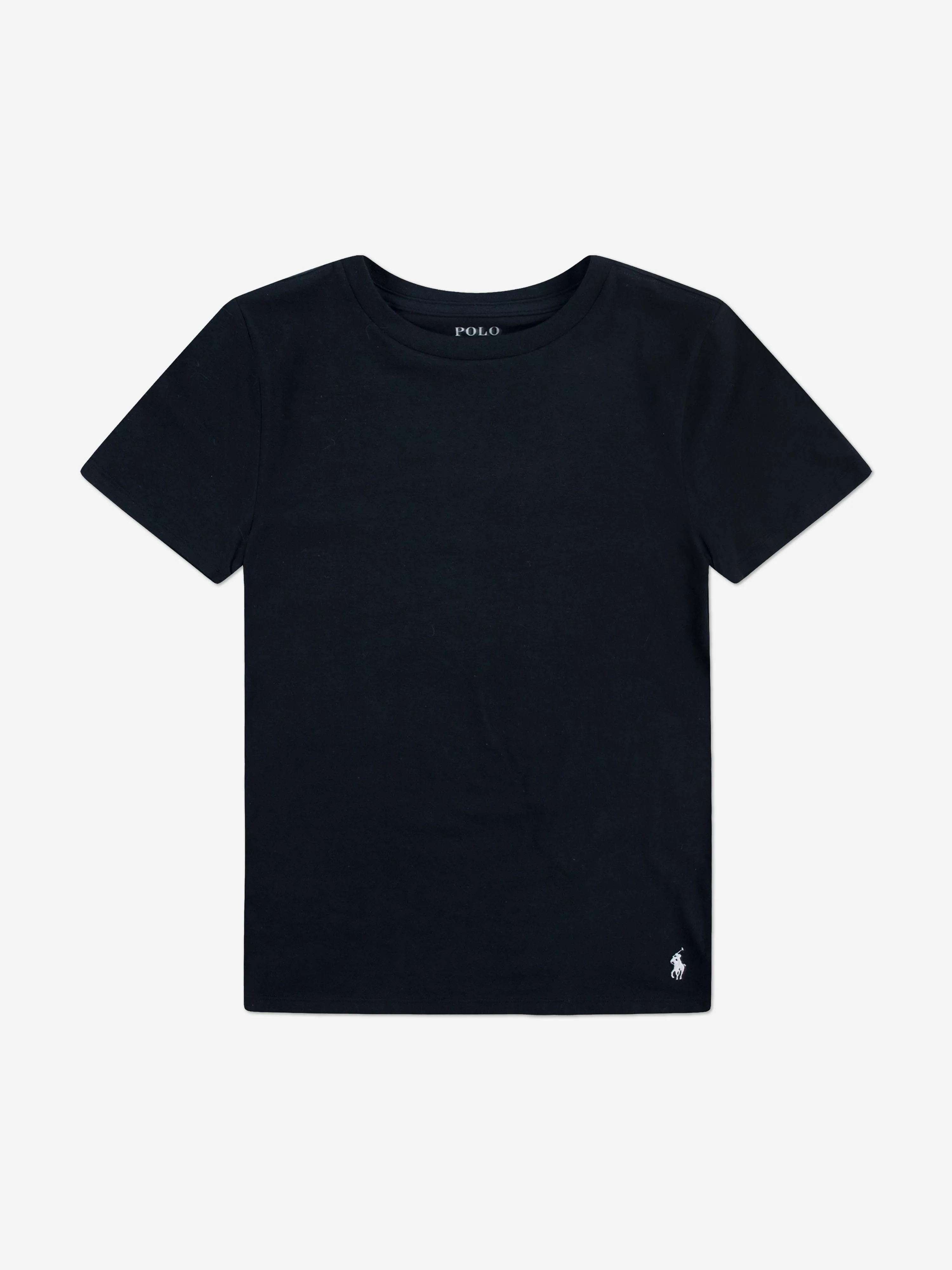 Ralph Lauren Boys 3 Pack T-Shirt Set in Black