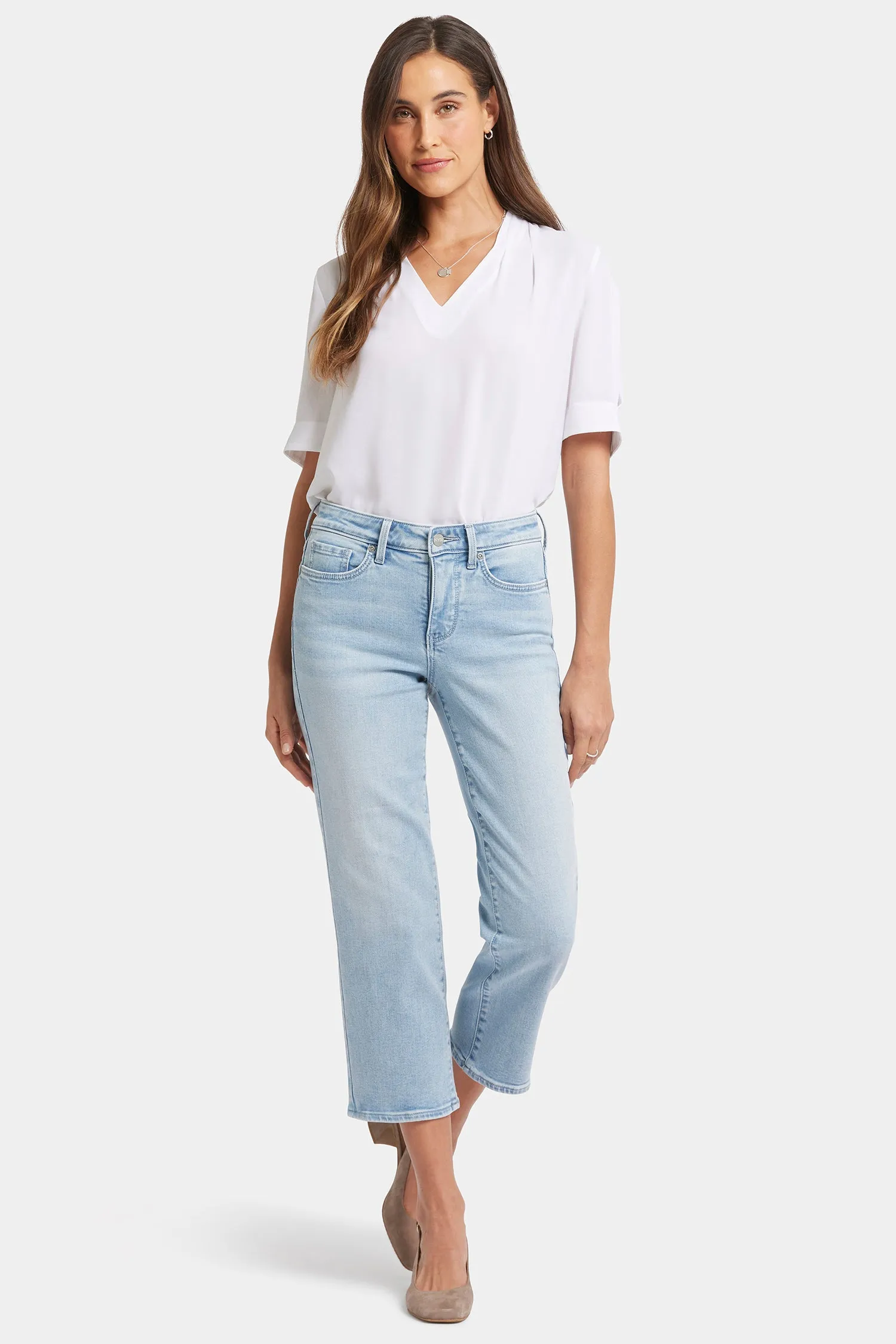 Relaxed Piper Crop Jeans - Misty Ridge